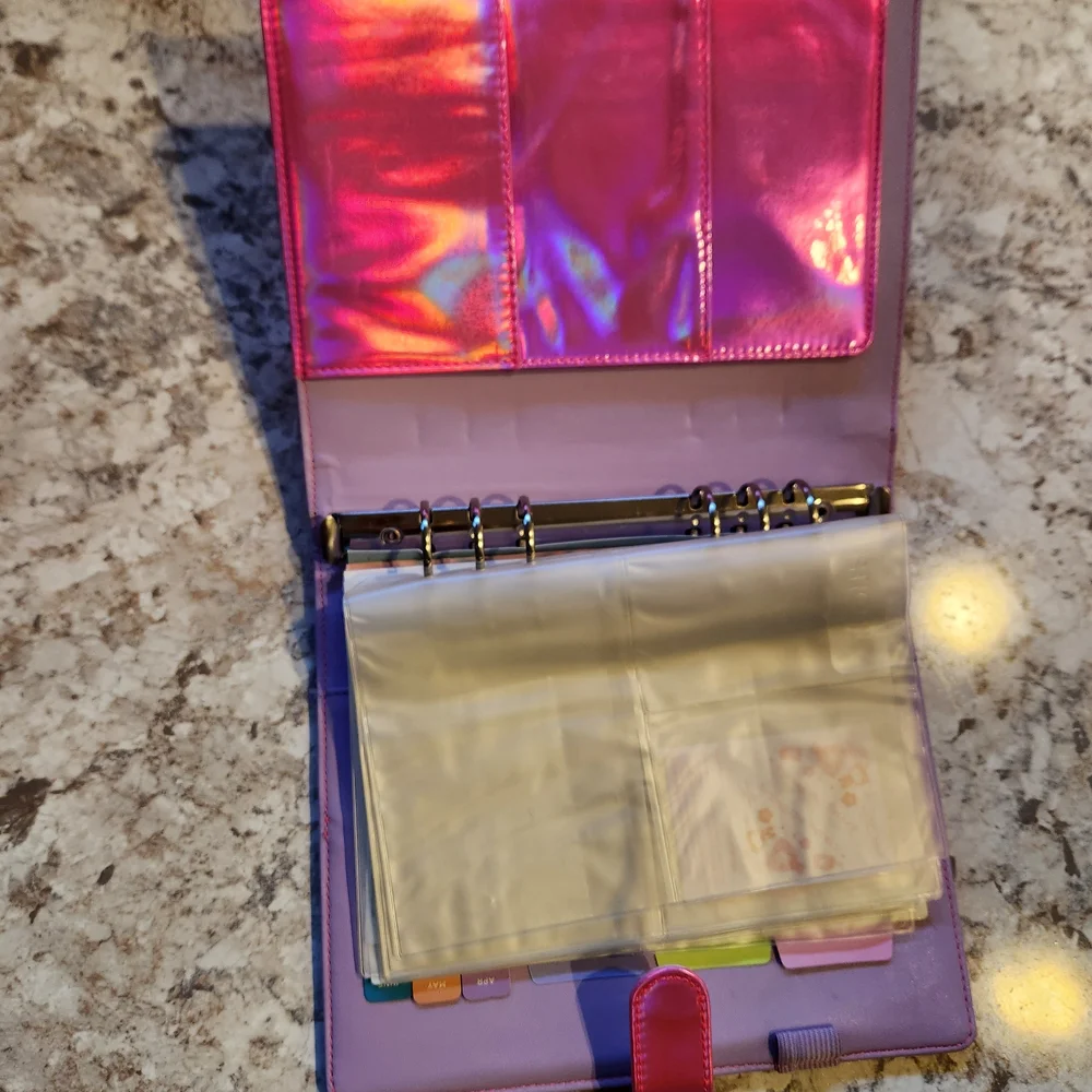 Target Iridescent Pink Planner